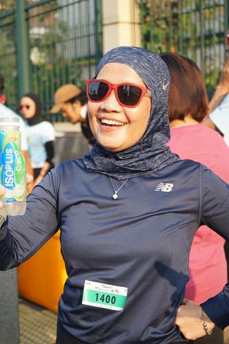 Race photo from Lari Bareng Yuk!