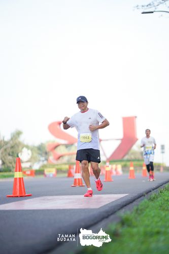 Race photo from Taman Budaya x BOGORUN 2025