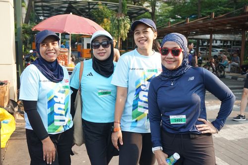 Race photo from Lari Bareng Yuk!