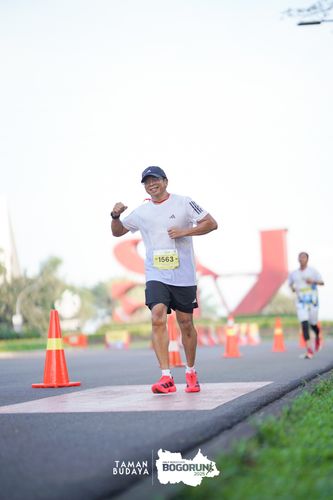 Race photo from Taman Budaya x BOGORUN 2025