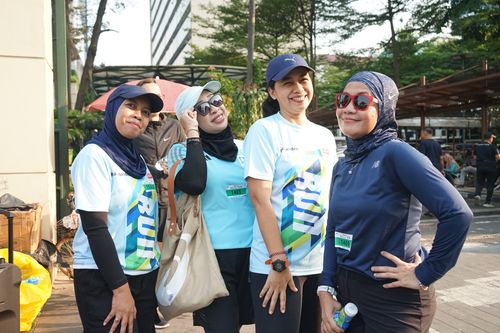 Race photo from Lari Bareng Yuk!