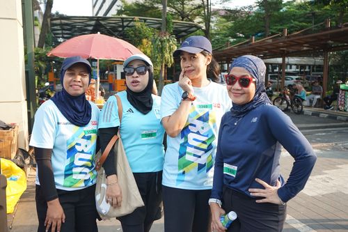 Race photo from Lari Bareng Yuk!