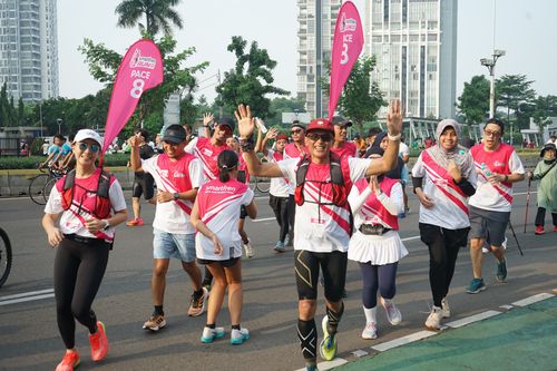 Race photo from Smartfren Run 2024 Vibes