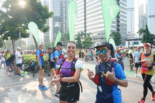 Race photo from Lari Bareng Yuk!