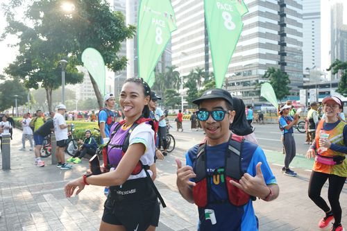 Race photo from Lari Bareng Yuk!