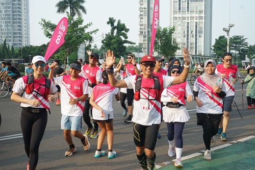 Race photo from Smartfren Run 2024 Vibes