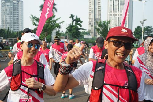 Race photo from Smartfren Run 2024 Vibes