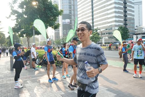 Race photo from Lari Bareng Yuk!