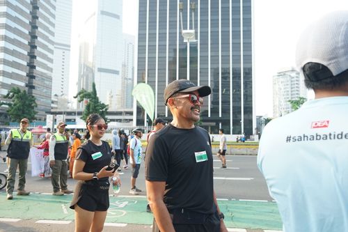 Race photo from Lari Bareng Yuk!
