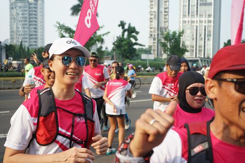 Race photo from Smartfren Run 2024 Vibes