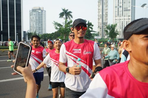 Race photo from Smartfren Run 2024 Vibes
