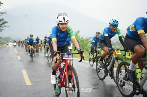 Race photo from Cycling de Jabar 2024