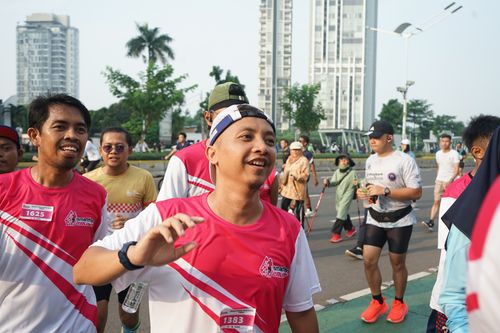 Race photo from Smartfren Run 2024 Vibes