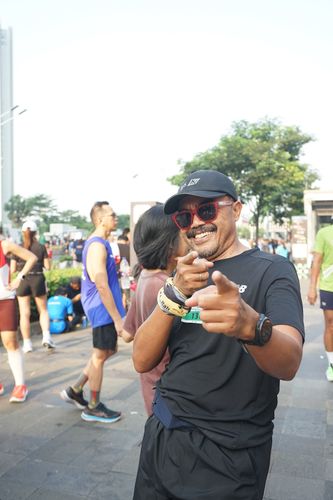 Race photo from Lari Bareng Yuk!