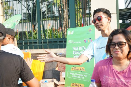 Race photo from Lari Bareng Yuk!