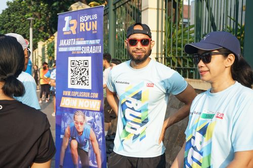 Race photo from Lari Bareng Yuk!