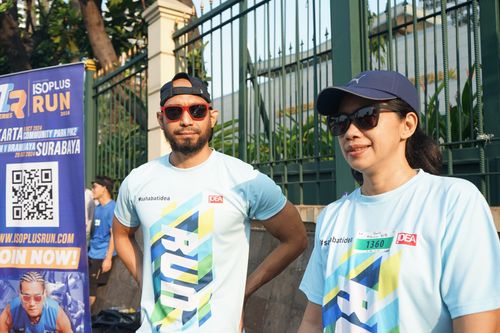 Race photo from Lari Bareng Yuk!