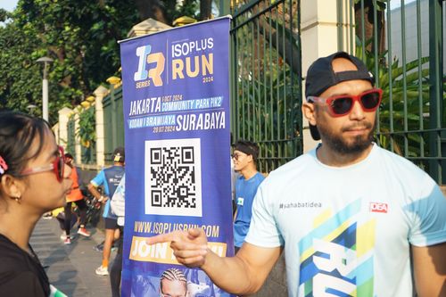 Race photo from Lari Bareng Yuk!