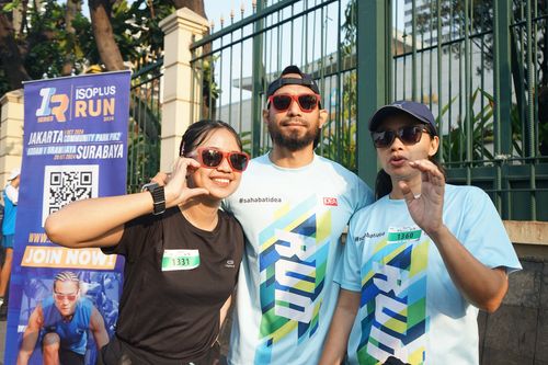 Race photo from Lari Bareng Yuk!