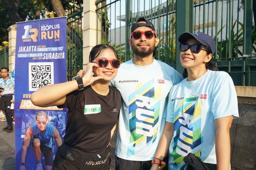 Race photo from Lari Bareng Yuk!