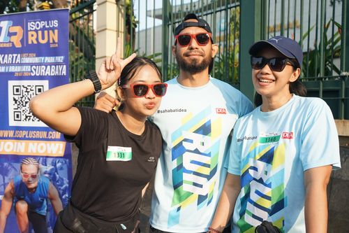 Race photo from Lari Bareng Yuk!