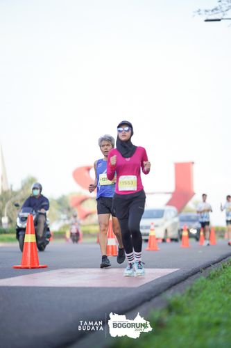 Race photo from Taman Budaya x BOGORUN 2025