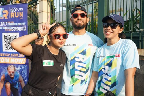Race photo from Lari Bareng Yuk!