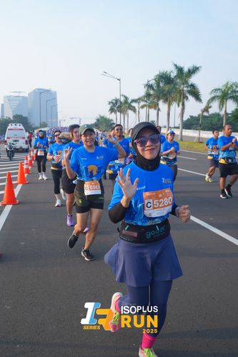 Race photo from ISOPLUS RUN 2025 - JAKARTA