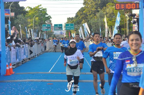 Race photo from Jabar Run 10K 2024