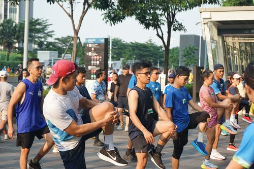 Race photo from Lari Bareng Yuk!
