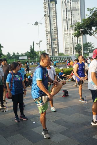 Race photo from Lari Bareng Yuk!