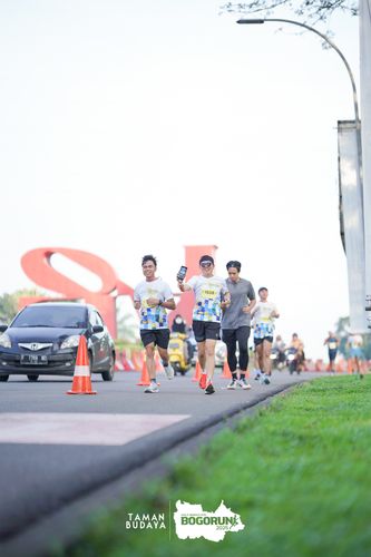 Race photo from Taman Budaya x BOGORUN 2025