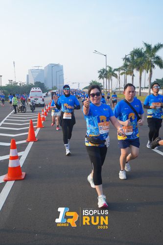 Race photo from ISOPLUS RUN 2025 - JAKARTA