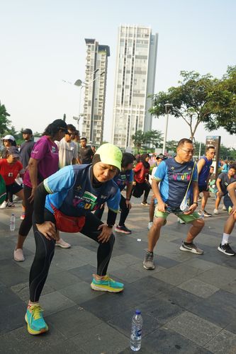 Race photo from Lari Bareng Yuk!