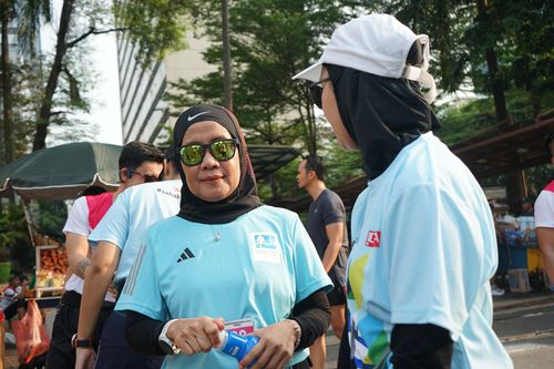 Race photo from Smartfren Run 2024 Vibes
