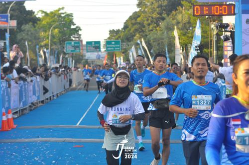 Race photo from Jabar Run 10K 2024