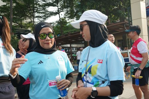 Race photo from Smartfren Run 2024 Vibes