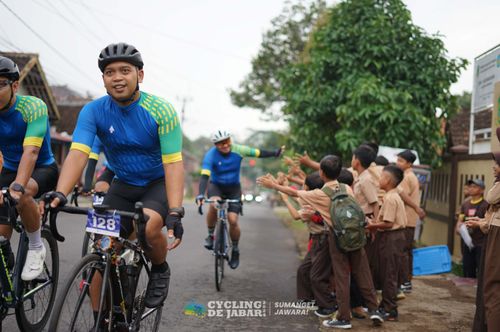 Race photo from Cycling de Jabar 2024