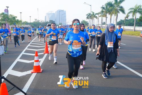 Race photo from ISOPLUS RUN 2025 - JAKARTA