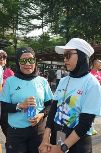Race photo from Smartfren Run 2024 Vibes