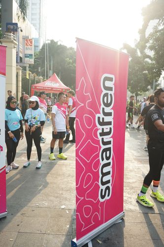 Race photo from Smartfren Run 2024 Vibes