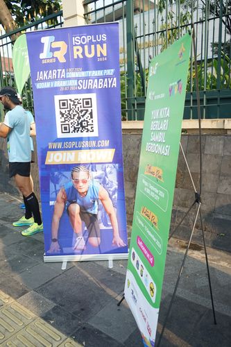 Race photo from Lari Bareng Yuk!