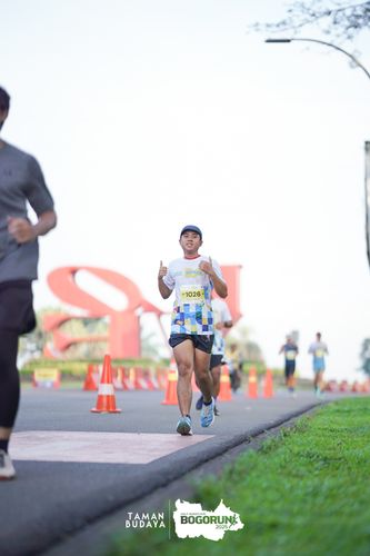 Race photo from Taman Budaya x BOGORUN 2025