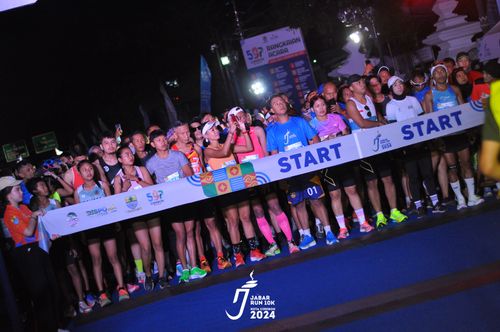 Race photo from Jabar Run 10K 2024