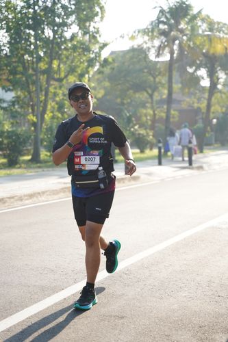 Race photo from WIPRO RUN 2025 - Vitalis Unza 20th Anniversary