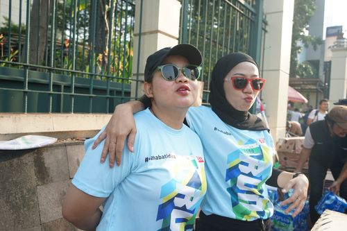 Race photo from Lari Bareng Yuk!