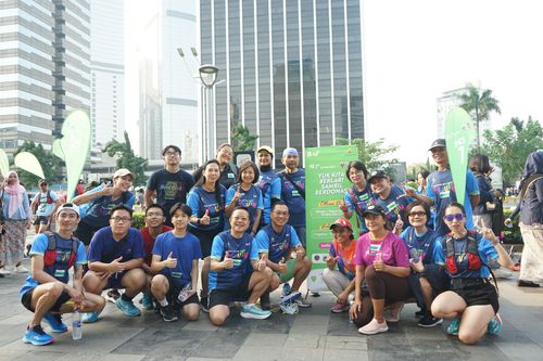 Race photo from Lari Bareng Yuk!