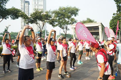 Race photo from Smartfren Run 2024 Vibes