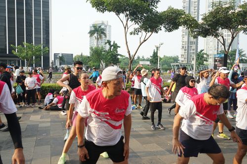 Race photo from Smartfren Run 2024 Vibes