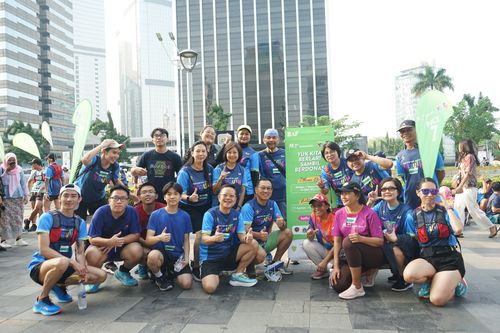 Race photo from Lari Bareng Yuk!